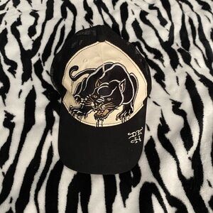 Ed Hardy panther mesh hat